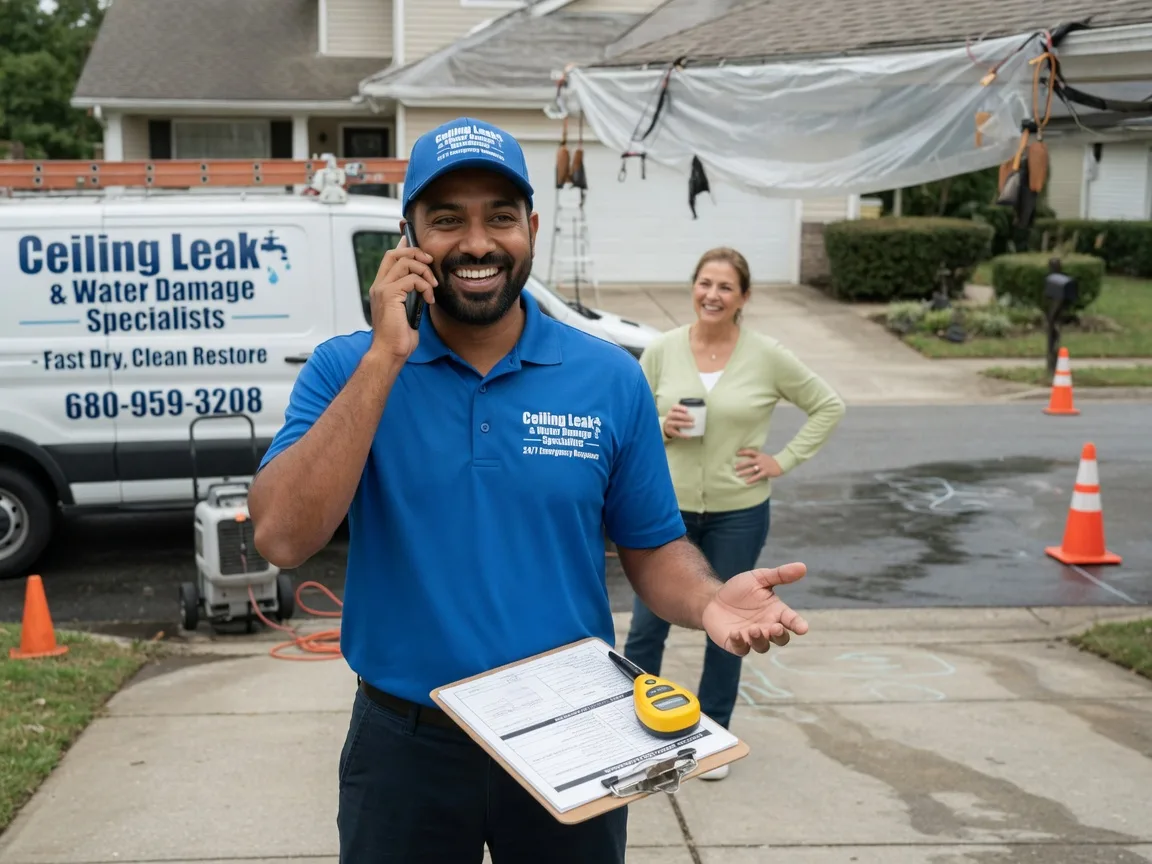 Ceiling Leak Cleanup Harper, WV FAQs